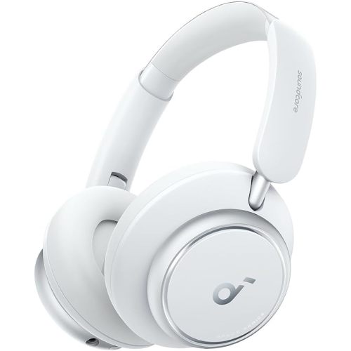 Soundcore by Anker Space Q45 Adaptive Active Noise Cancelling Headphones, Reduce Noise By Up to 98%, 50H Playtime, App Control, LDAC Hi-Res Wireless Audio, Comfortable Fit, Clear Calls, Bluetooth 5.3