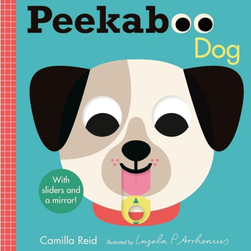 Peekaboo: Dog: (An Interactive Board Book for Babies & Toddlers with Mirror & Sliders to Push, Pull, or Turn. Cute Artwork Features Puppies Sleeping, Wagging Tails, & More.)