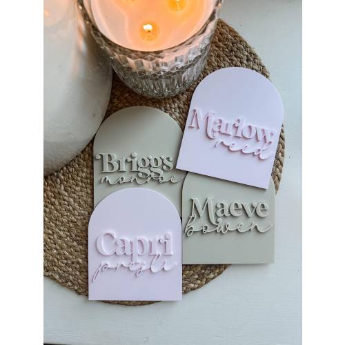 Baby Name Sign, 3D Name Sign, Newborn Baby Sign, Hospital Photo Prop, Baby Photo Prop, Baby Announcement Sign, Newborn Name Sign