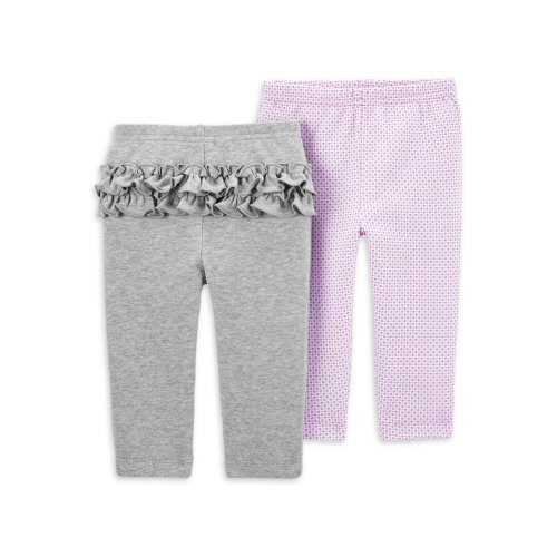 Child of Mine by Carter's Baby Girl Pants, 2-Pack