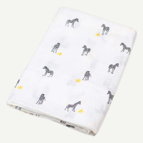 Zebra Print Swaddle