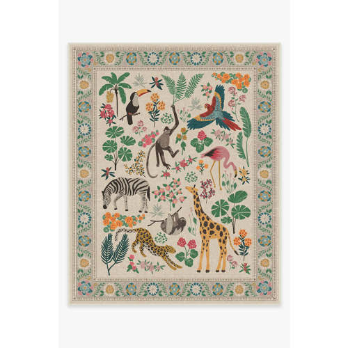 Iris Apfel Jingle Jungle Rug | Ruggable