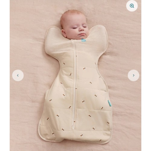 Swaddle Up™ 2.5 TOG Cotton Oatmeal Bees