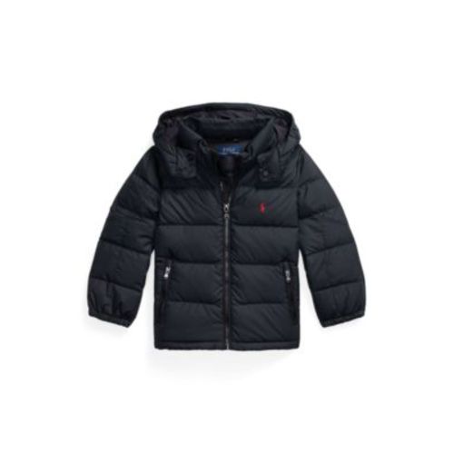 Toddler and Little Boys 2-7 Ripstop Down Hooded Jacket