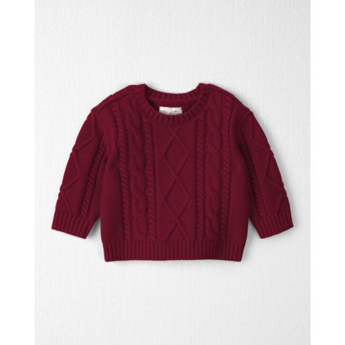 Baby Organic Cotton Cable Knit Sweater - Little Planet | Carter's