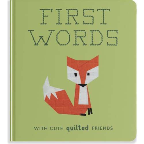 First Words with Cute Quilted Friends - Blue Star Press | Maisonette