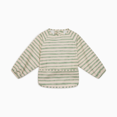 AEIOU Smock Bib - Multi Stripe