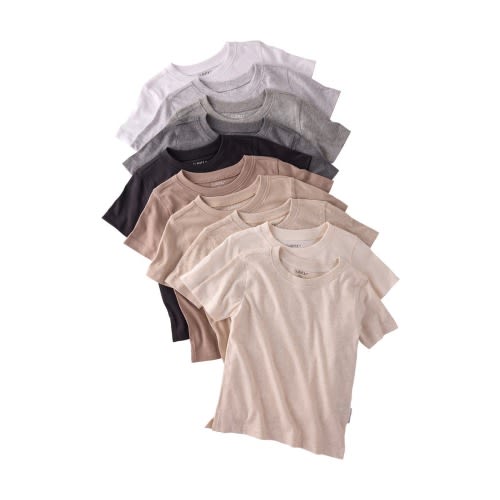 Taylor Assorted 10-Pack Organic Cotton T-Shirts