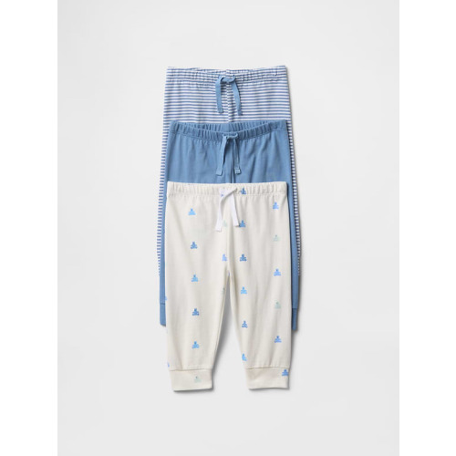 Baby First Favorites Organic Cotton Pull-On Pants (3-Pack)