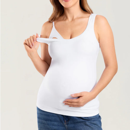 MOMANDA Naterlax® V Neck Nursing Tank Top