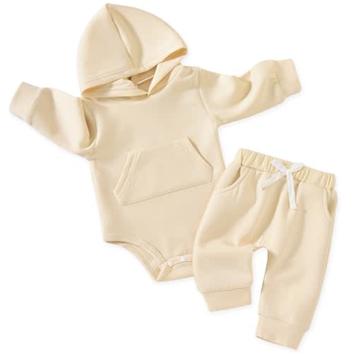 Aalizzwell Infant Baby Winter Hoodie Outfit