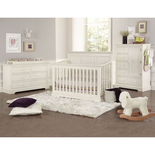 Westwood Design Hanley 2pc Convertible Crib Set in Chalk