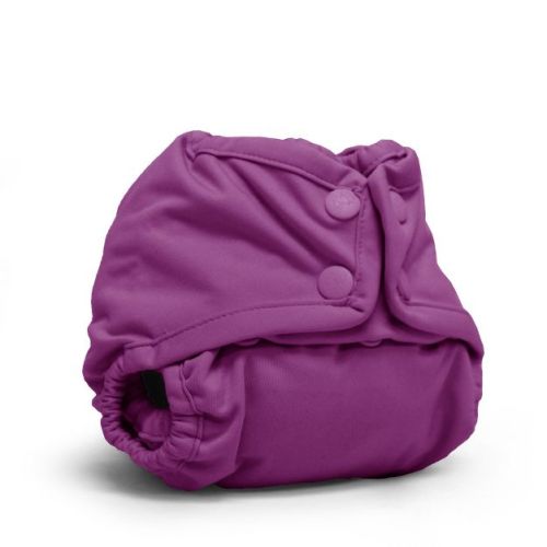 Kanga Care Rumparooz Double Leg Gusset Reusable Cloth Diaper Cover Newborn Snap | Orchid Purple 4-15 lbs