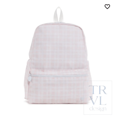 Backpack - Pimlico Plaid Pink