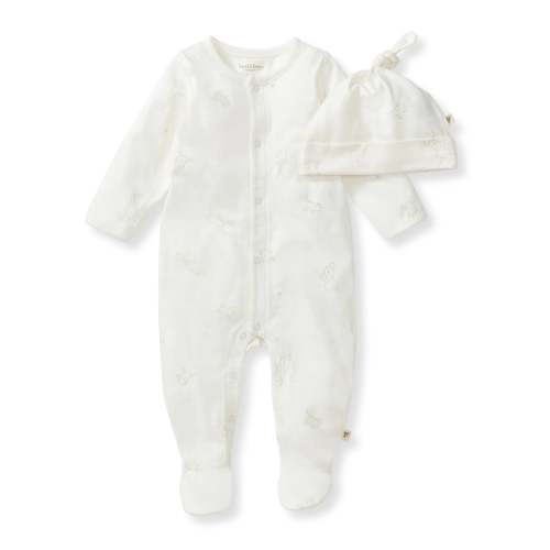 Frog Baby Jumpsuit & Hat Set – Burt's Bees Baby