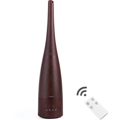 Cool Mist Humidifier，Elecameier Air humidifier for Home/Bedroom with Remote Control 2.3L Smart Air Humidifier for Desk/Office/Bedroom 25dB Whisper Quiet with Auto Shut off dark wood