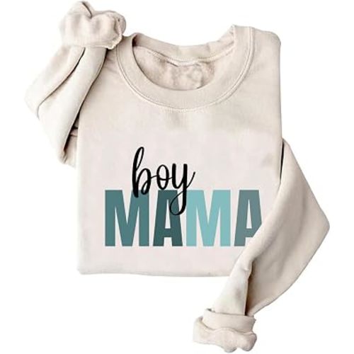 Boy Mama Sweatshirt Mom To Be Gift Mom Sweatshirt