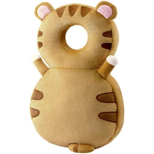 Baby Head Protector, Toddlers Head Safety Pad Cushion, Adjustable Backpack, Baby Back Protection for Crawling & Walking, Age 4-24Months (Yellow-A)