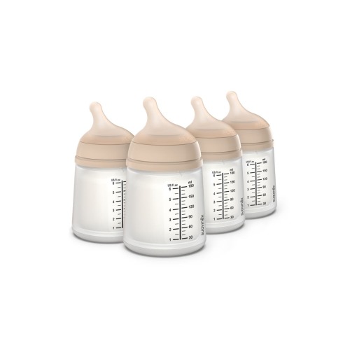 4-Pack Adaptable Flow Small Anti-Colic Bottles