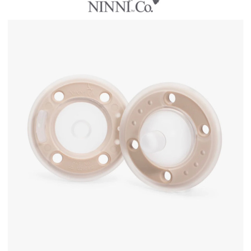 Ninni Pacifier- Oatmeal 2 Pack Pacifier Like Breast – Ninni Co