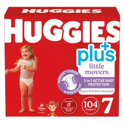 Huggies Plus Diapers Size 5 | Costco