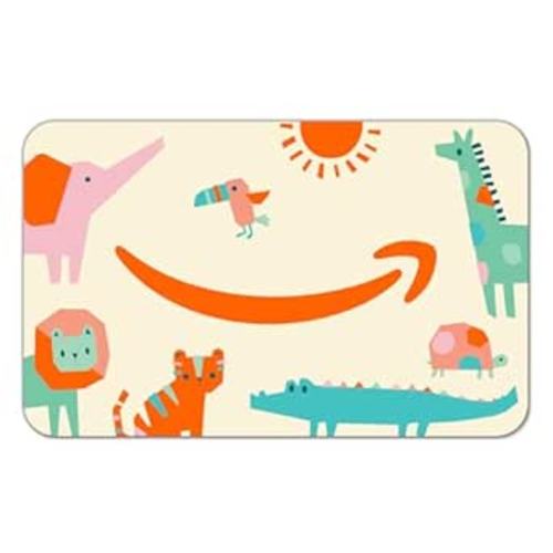 Amazon.com: Amazon eGift Card - Zoo Animals | Birthday, Baby Shower - (Digital Delivery) : Gift Cards