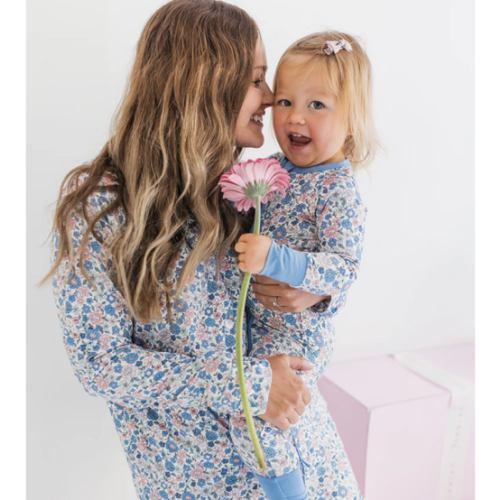 Lily Floral Zipper Romper – In My Jammers
