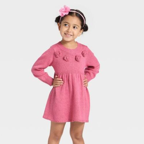 Toddler Girls' Long Balloon Sleeve Sweater Dress - Cat & Jack™