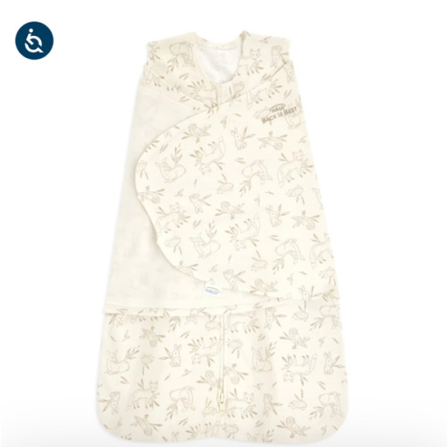 100% Cotton Baby Swaddle Forest Lullaby | Newborn | HALO US