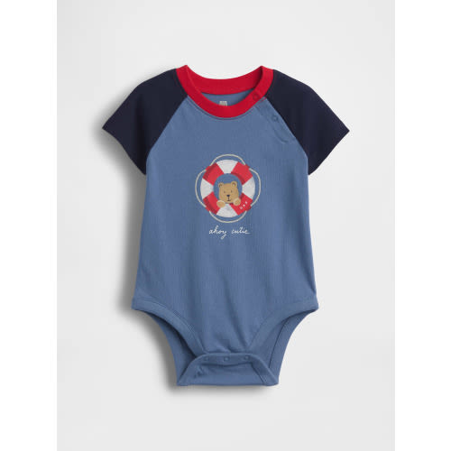 Baby First Favorites Organic Cotton Graphic Bodysuit