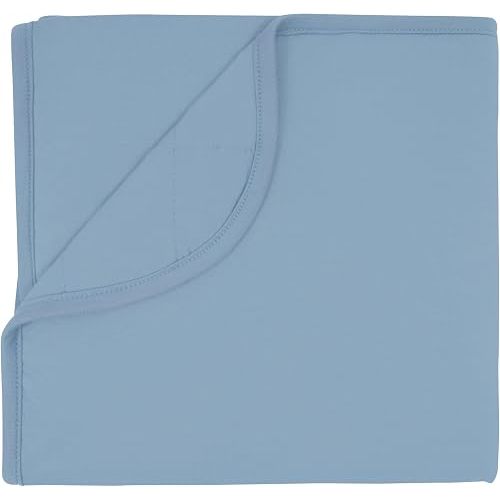 KYTE BABY Baby Blanket in Slate 97% Rayon Made from Bamboo, 3% Spandex