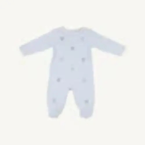 Rock Me Romper - Buckhead Blue with Hearts