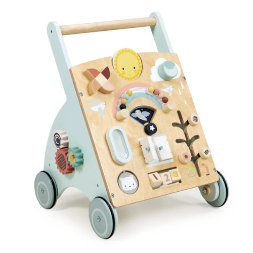 Wooden activity walker