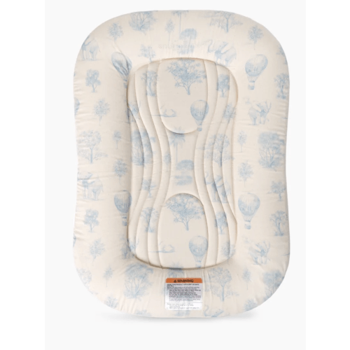 Infant Lounger Wave | Blue Toile