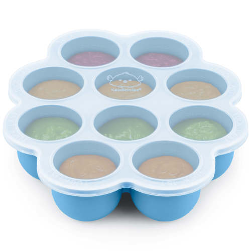 Prep Silicone Baby Food Tray (Misty Blue)