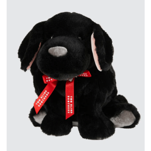 2 Blind Brothers Black Lab Puppy Stuffed Animal