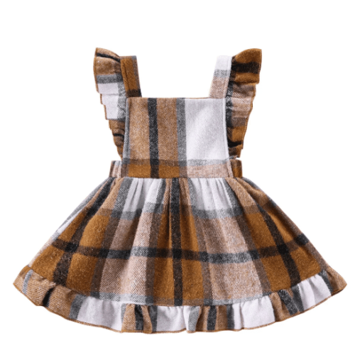 Fall Flannel Dress – The Ollie Bee