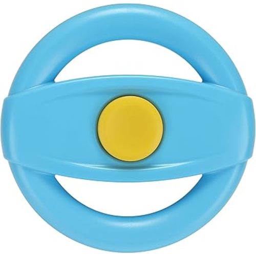 Accmor Stroller Steering Wheel Toy, Simulated Steering Wheel for Stroller Shopping Carts Cart Universal Detachable Pretend Driving Funny Toy Attachment