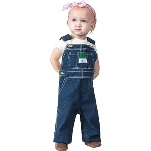 Liberty Infant Denim Bib Overall