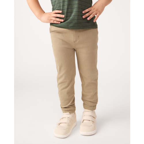 Toasted Hazelnut Denim Jogger - Little Sleepies