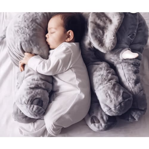 Plush Pillow 15.7 in Soft Elephant Kids Toy | Thomler