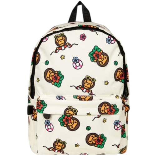 BAPE Baby Milo Medium Backpack Cream