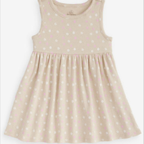 Baby Girls' 0M-24M Ditsy Floral-Print Dress