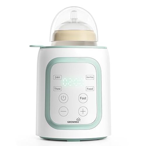 GROWNSY 8-in-1 Fast Baby Bottle Warmer