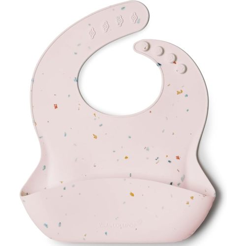 Loulou Lollipop Soft, Waterproof Silicone Feeding Bib for Babies and Toddlers