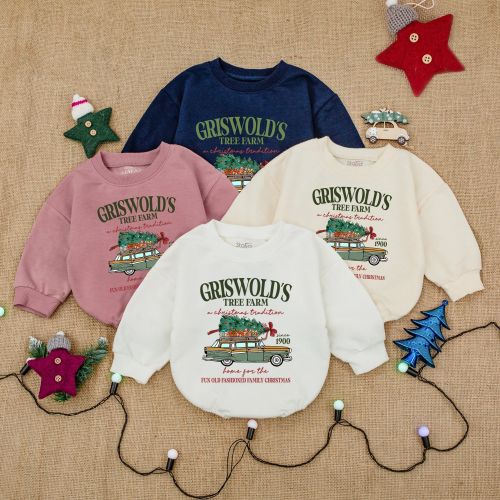Griswold Christmas Baby Outfit, First Christmas Bodysuit, Newborn Christmas Bubble Romper, Baby Christmas Clothes, Baby Shower Gift