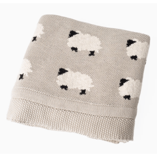 Sheep Baby Blanket