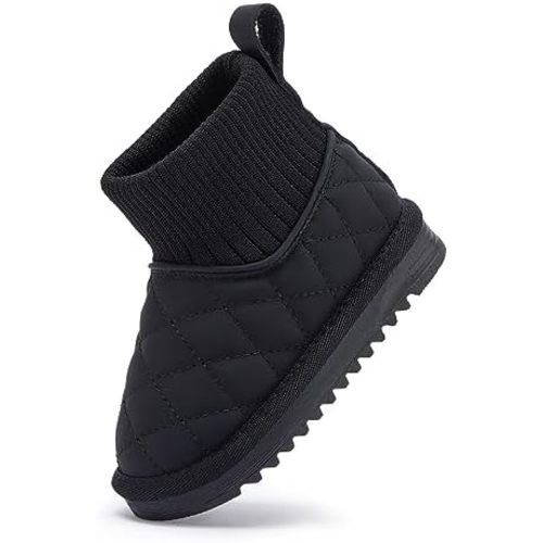 BMCiTYBM Girls Boys Snow Boots Warm Winter Fur Lined Baby Shoes (Infant/Toddler/Little Kid)