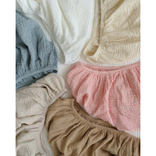Breathable Organic Cotton Gauze Fitted Crib Sheet | Willaby – willaby