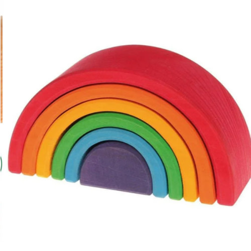 Wooden Rainbow Tunnel